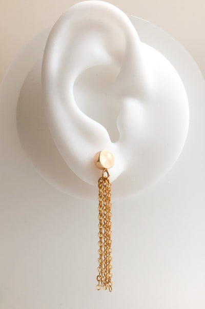 Golden Strings Earrings
