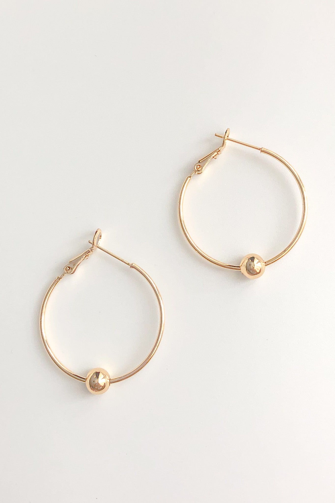 Golden Loop Earrings